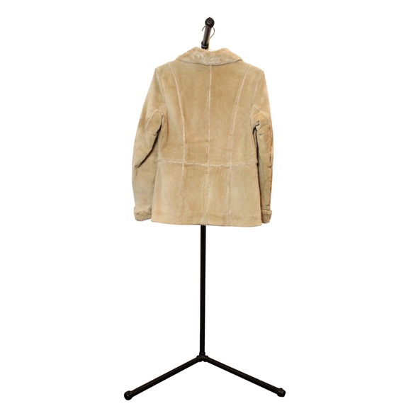 Giacca By Gallery Leather Jacket - Faux Fur Collar - Picture 4 of 4